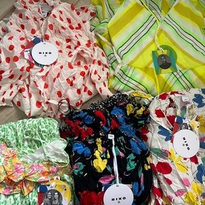 Lot of 5 NWT designer collab Target dresses